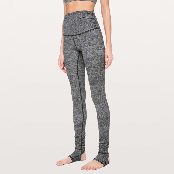 lululemon athletica Pants - Lululemon Still Mind Tight With Foot Strap Size 6